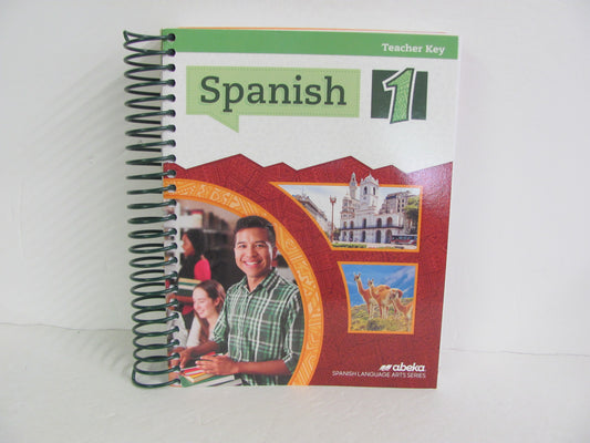 Spanish 1 Abeka Teacher Key  Pre-Owned High School Spanish Books