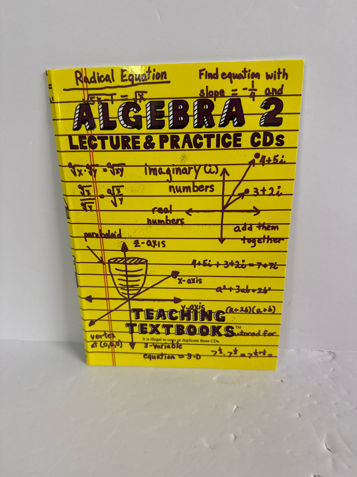 Algebra 2 Teaching Textbooks Set  Pre-Owned Greg Sabouri Mathematics Textbooks