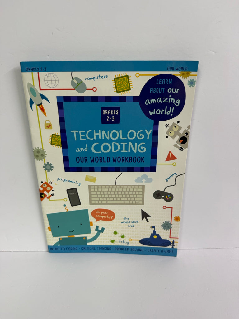 Technology and Coding Bendon Workbook  Pre-Owned Summer Study Books