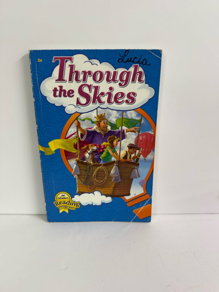 Through the Skies Abeka Reader Pre-Owned 2nd Grade Reading Textbooks