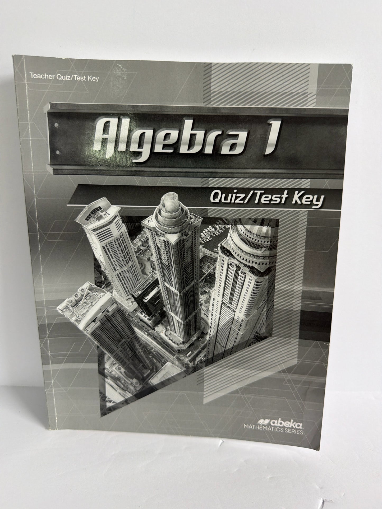 Algebra 1 Abeka Quiz/Test Key  Pre-Owned 9th Grade Mathematics Textbooks