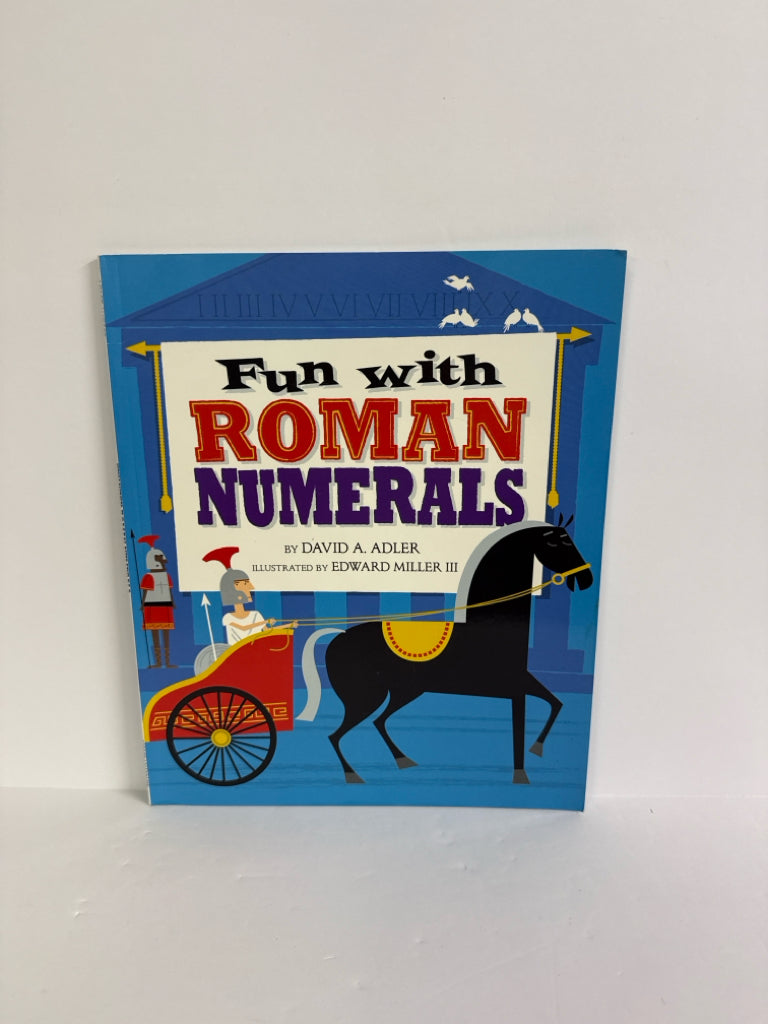 Fun with Roman Numerals Holiday House Pre-Owned Elementary Mathematics Textbooks