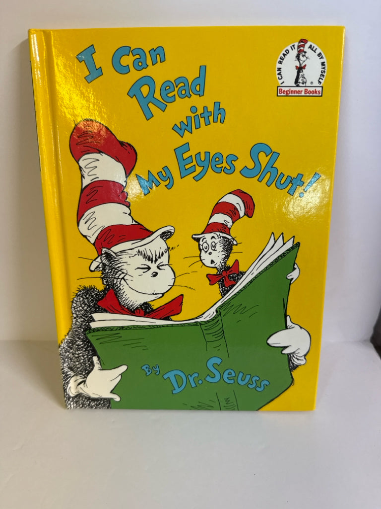 I Can Read With My Eyes Shut- Dr. Seuss Random House Hardback Books