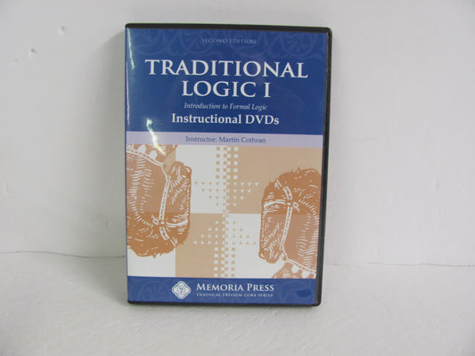 Traditional Logic I Memoria Press DVDs Pre-Owned Cothran High School Logic Books