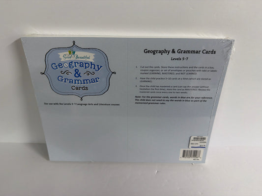 Geography & Grammar Cards The Good and the Beautiful Geography Books