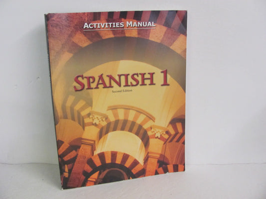 Spanish 1 BJU Press Activity Book  Pre-Owned High School Spanish Books