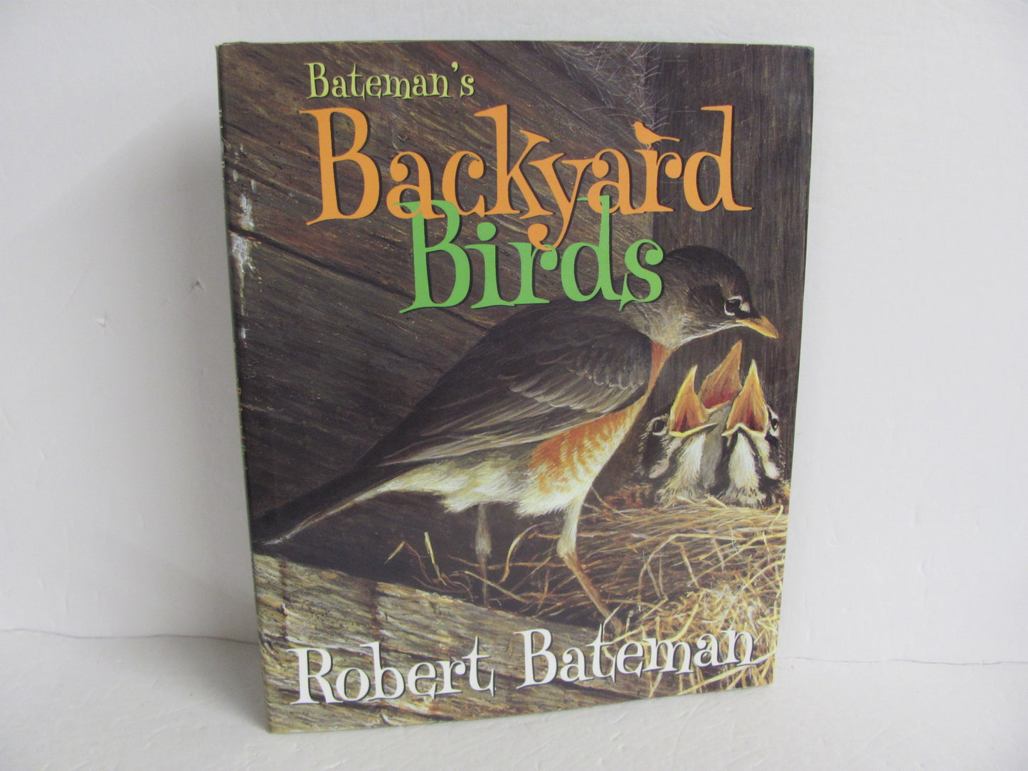 Backyard Birds Barrons Pre-Owned Bateman Elementary Animals/Insects Books