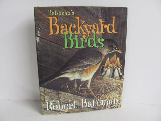 Backyard Birds Barrons Pre-Owned Bateman Elementary Animals/Insects Books