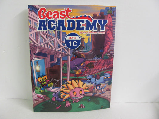 Math 1C Beast Academy Pre-Owned Elementary Mathematics Textbooks