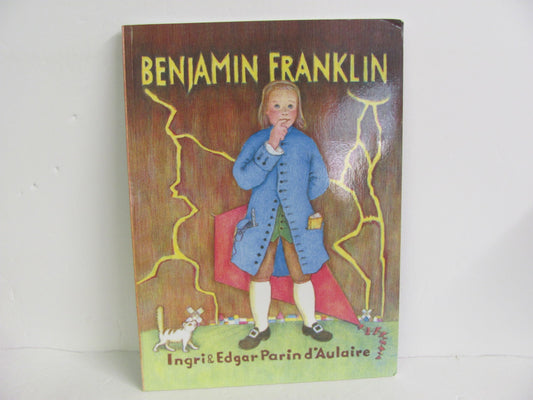 Benjamin Franklin Beautiful Feet Pre-Owned D'Aulaire Elementary Children's Books