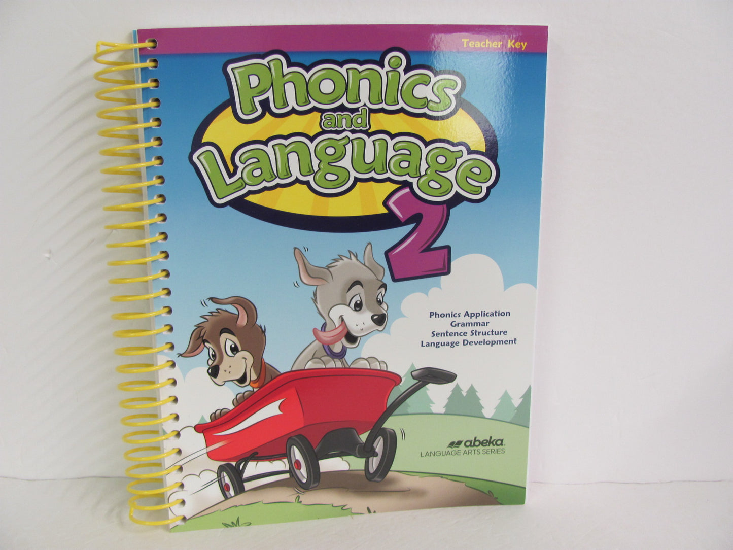 Phonics and Language Abeka Teacher Key  Pre-Owned 2nd Grade Language Textbooks