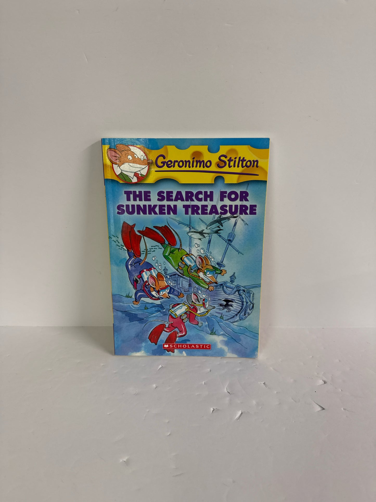The Search For Sunken Treasure Geronimo Stilton Scholastic Juvenile Books