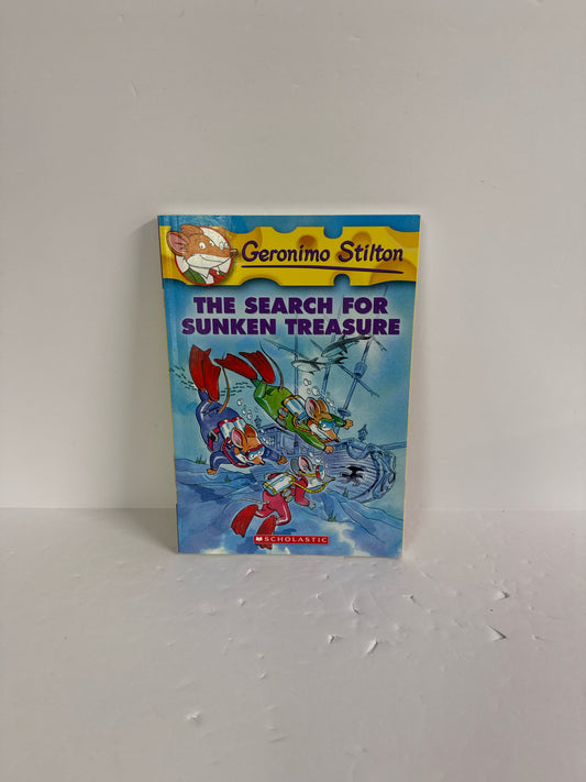 The Search For Sunken Treasure Geronimo Stilton Scholastic Juvenile Books
