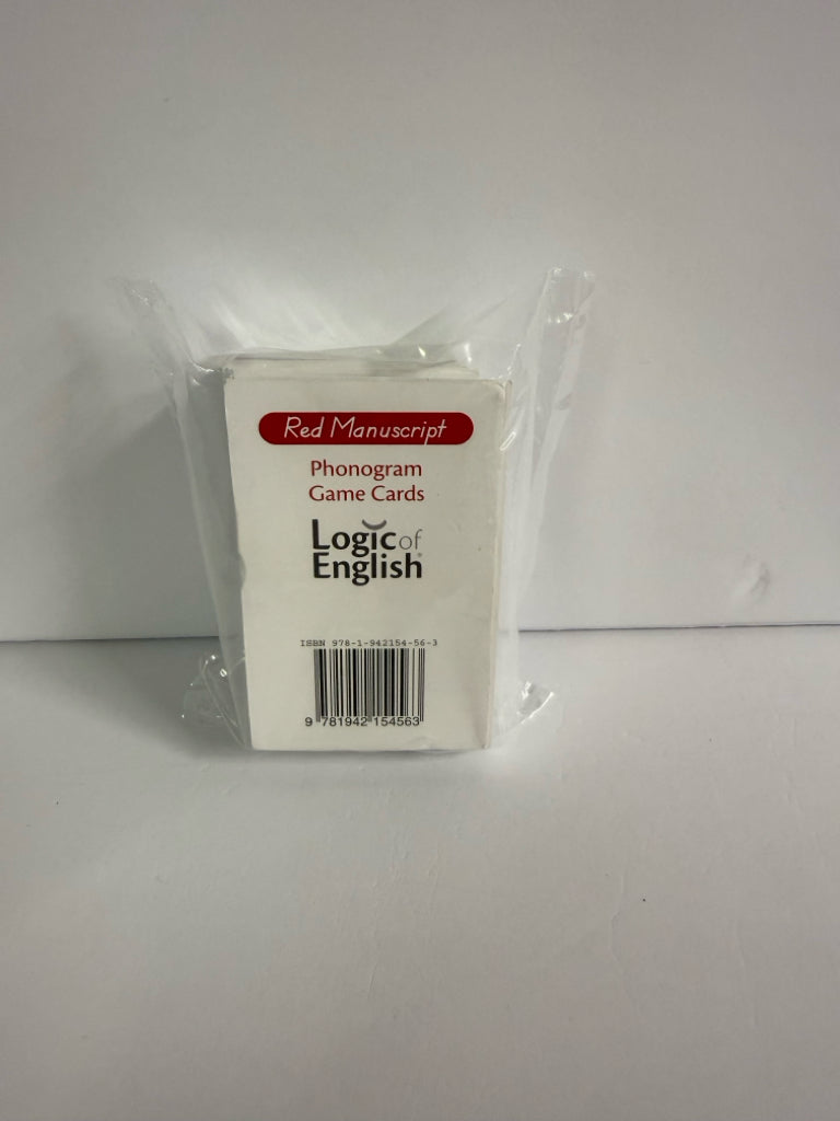Phonogram Game Cards Logic of English Cards Pre-Owned Language Textbooks