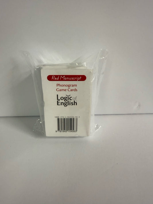 Phonogram Game Cards Logic of English Cards Pre-Owned Language Textbooks