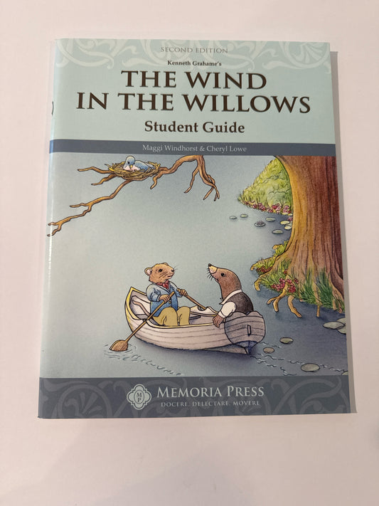 The Wind in the Willows Memoria Press Student Guide Pre-Owned Literature Guides