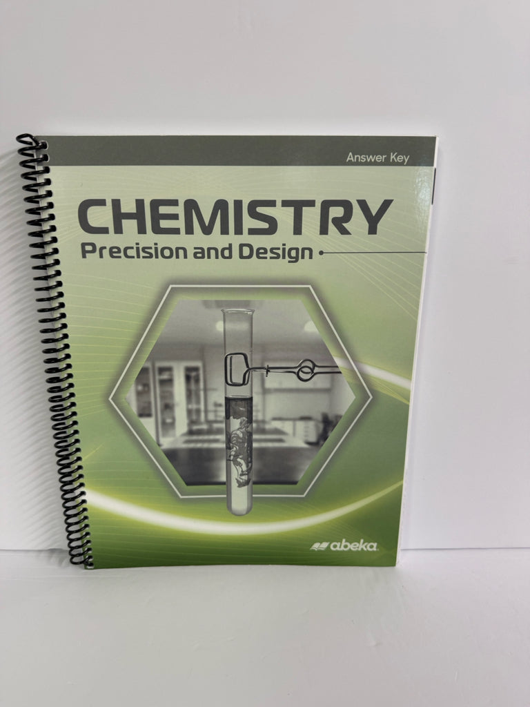Chemistry Precision & Design Abeka Answer Key  Pre-Owned Science Textbooks