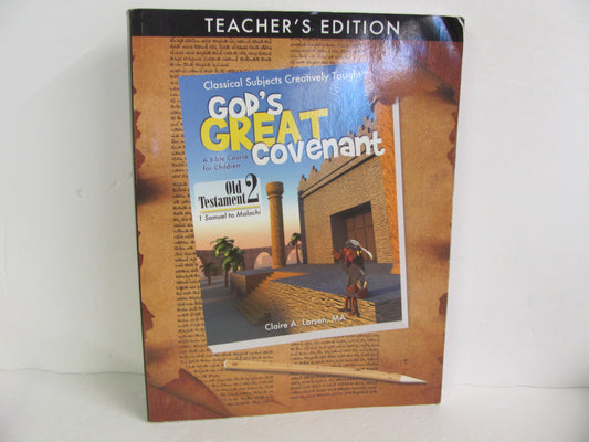 God's Great Covenant Classical Academic Teacher Edition  Pre-Owned Bible Books