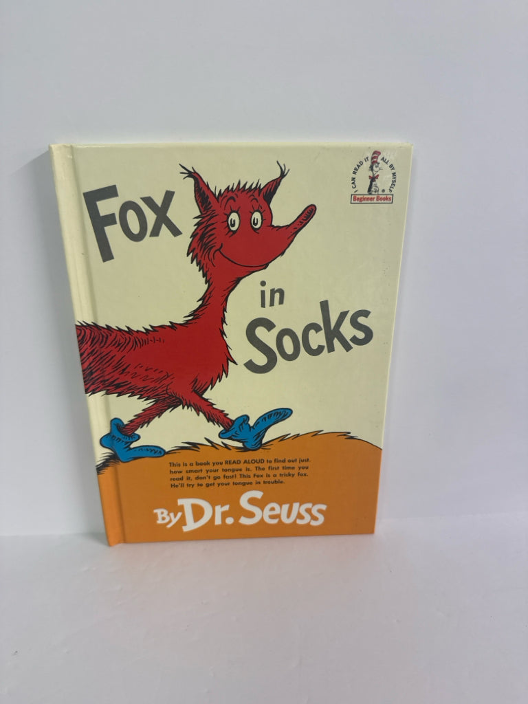Fox in Socks Dr. Seuss Random House Hardback Books