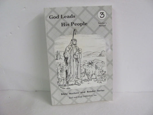 Reading 3 Rod & Staff Teacher Manual  Pre-Owned 3rd Grade Reading Textbooks