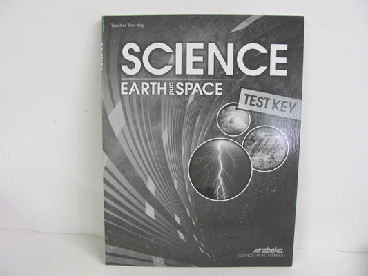 Earth and Space Abeka Test Key Pre-Owned 2nd Grade Science Textbooks