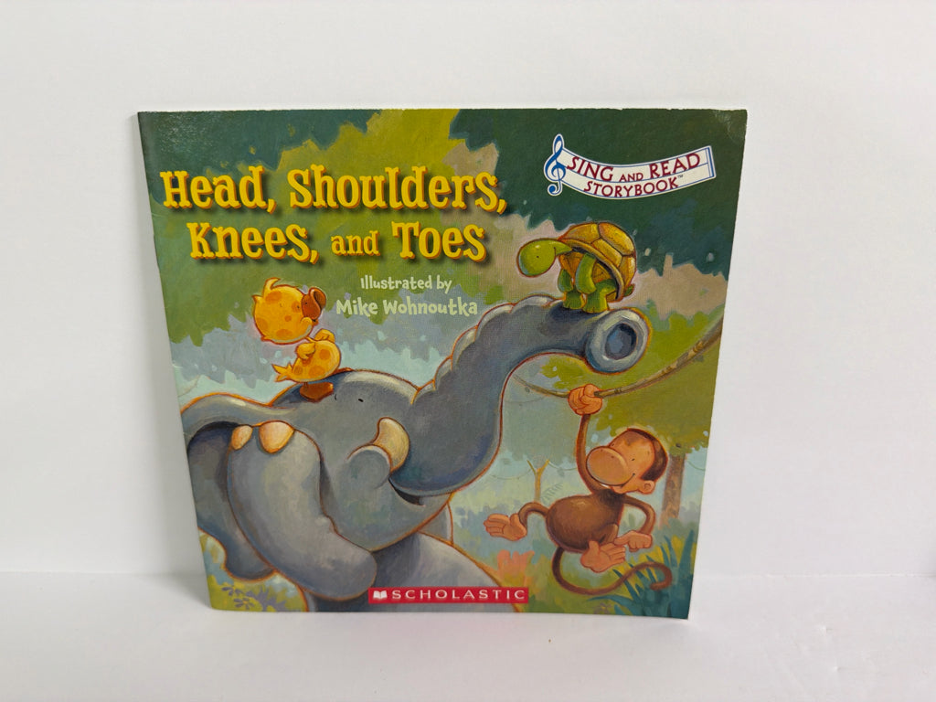 Head, Shoulders, Knees, and Toes Scholastic Paperback Books