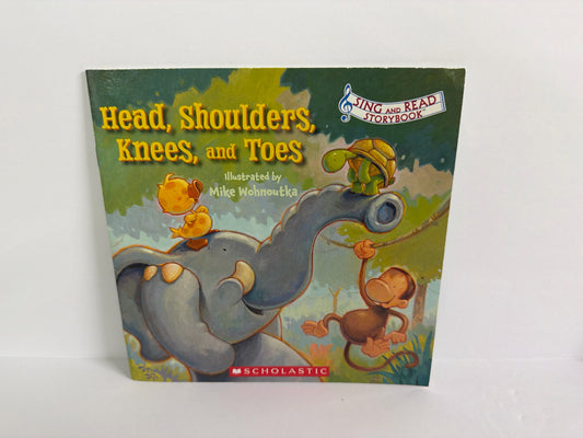 Head, Shoulders, Knees, and Toes Scholastic Paperback Books