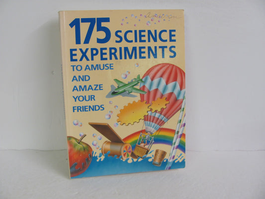 175 Science Experiments Random House Pre-Owned Elementary Experiments Books