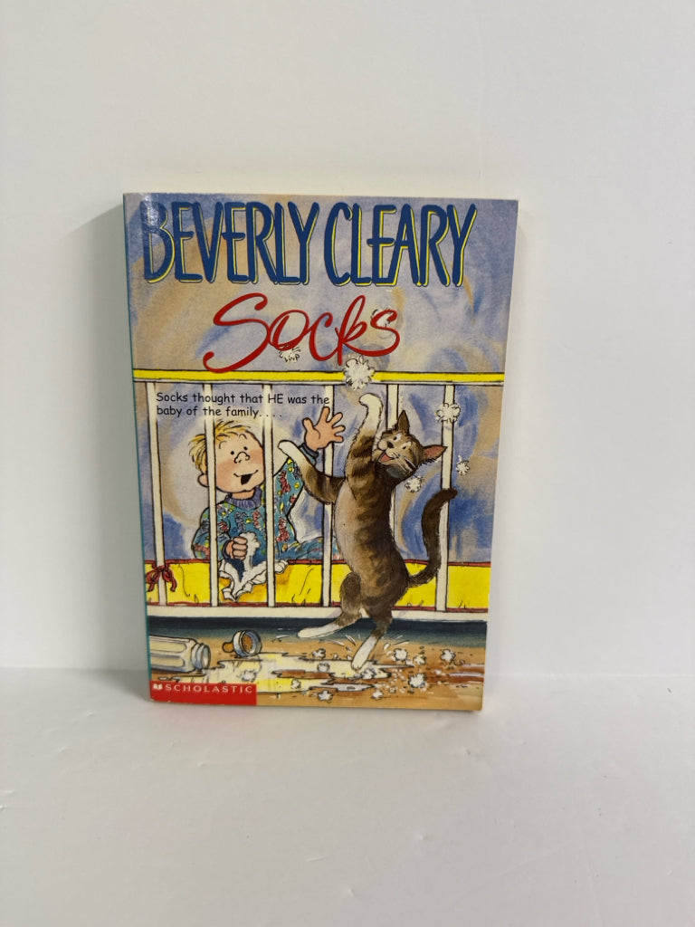 Socks Beverly Cleary Scholastic Juvenile Books