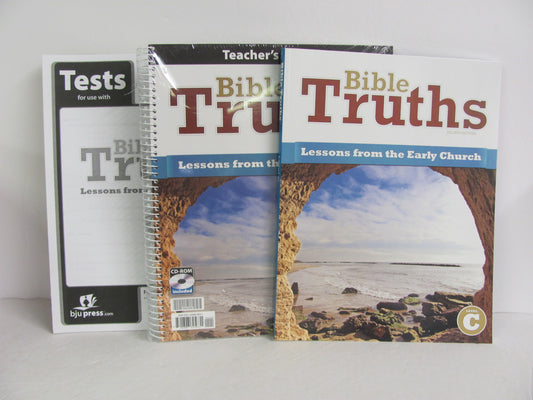 Bible Truths C BJU Press Set  Pre-Owned 9th Grade Bible Textbooks