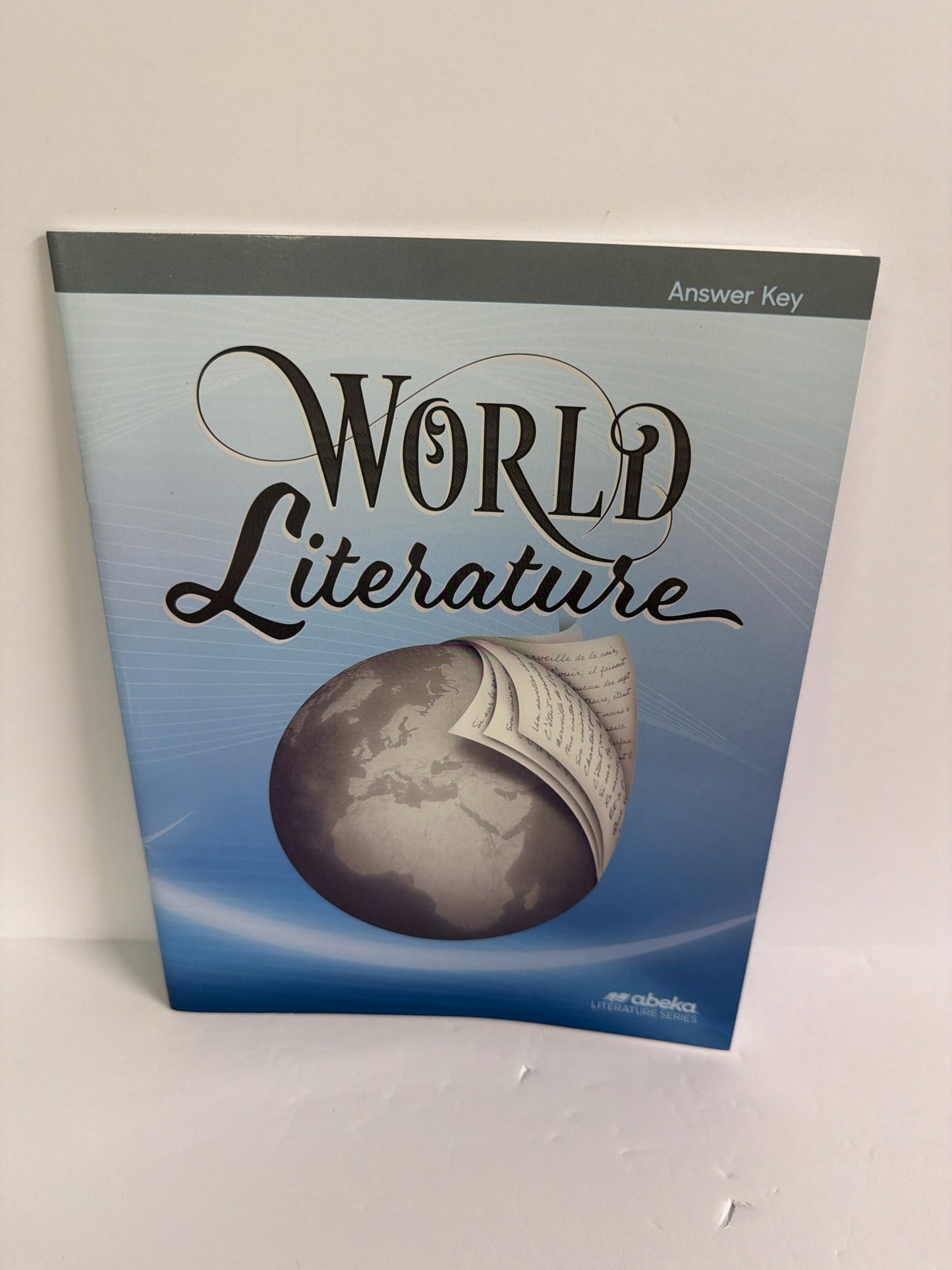 World Literature Abeka Answer Key  Pre-Owned 10th Grade Literature