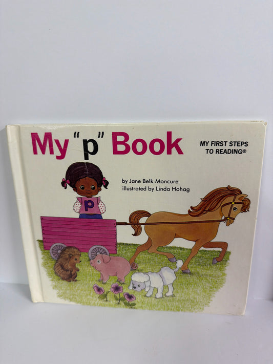My "p" Book Grolier Reader  Pre-Owned Elementary Early Learning Books