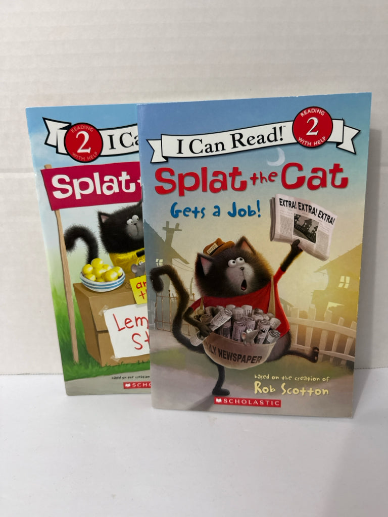 Splat the Cat Rob Scotton Scholastic Leveled Readers