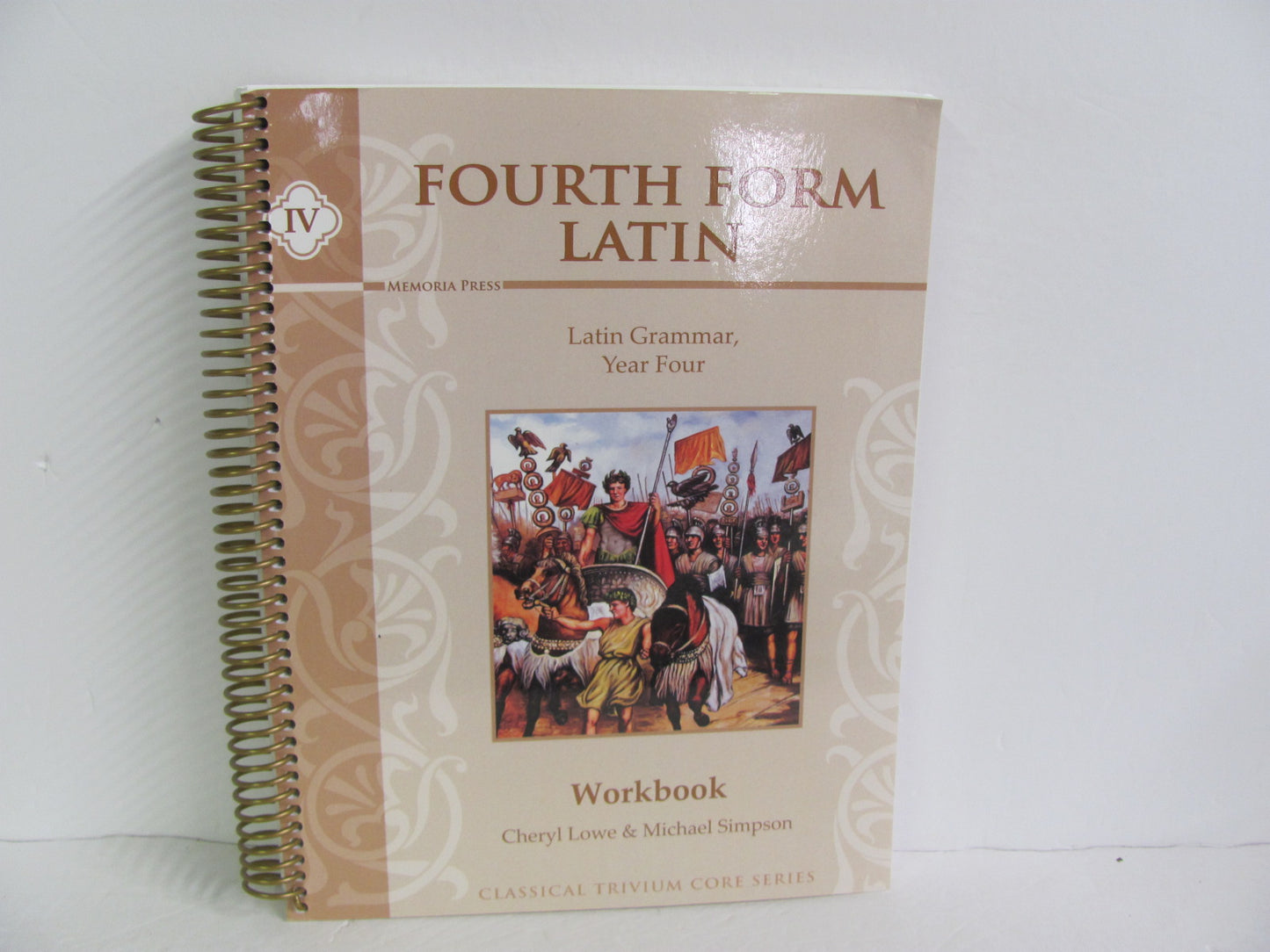 Fourth Form Latin Memoria Press Workbook  Pre-Owned High School Latin Books