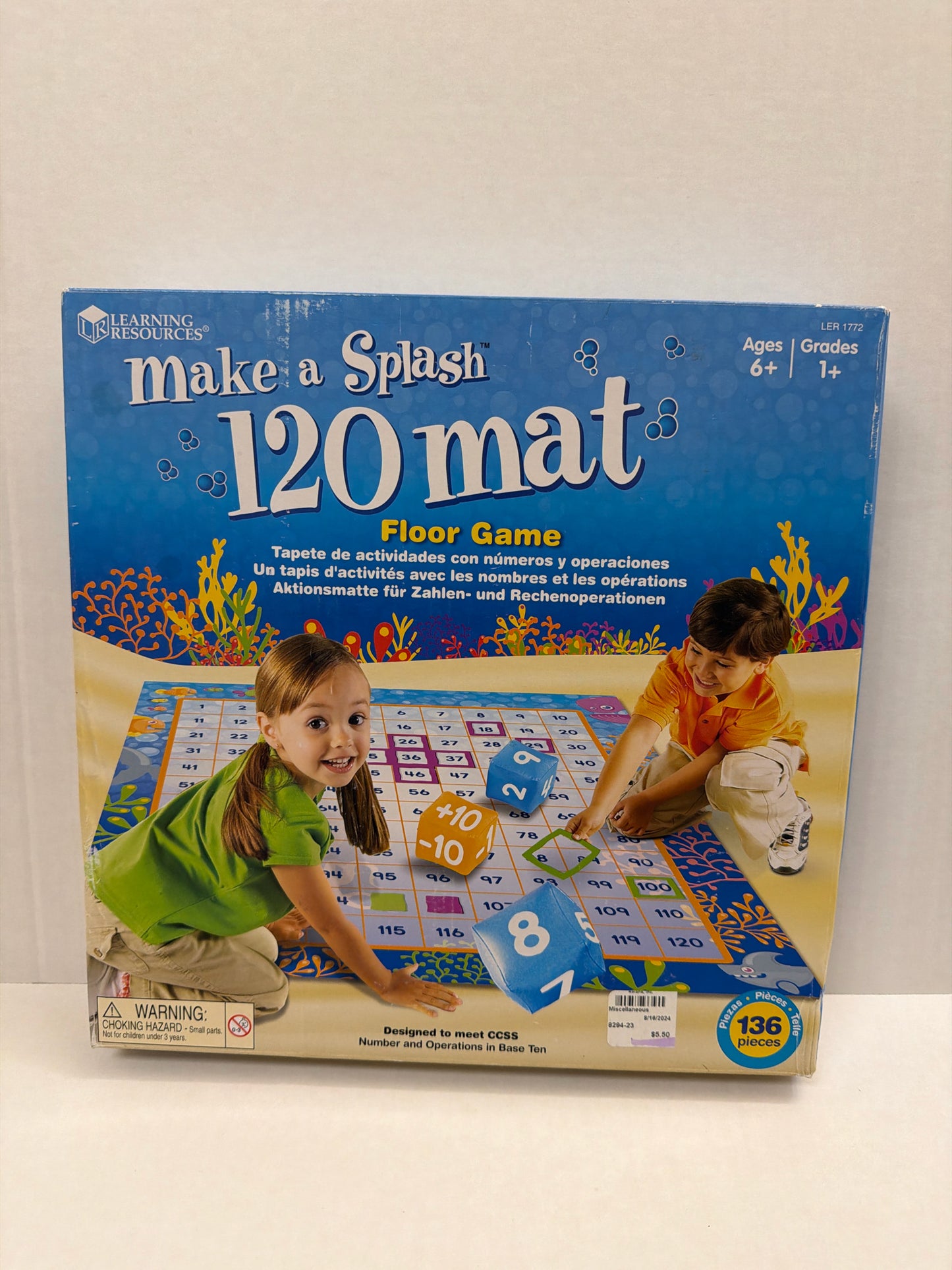 Make a Splash Learning Resources Pre-Owned Games/Puzzles