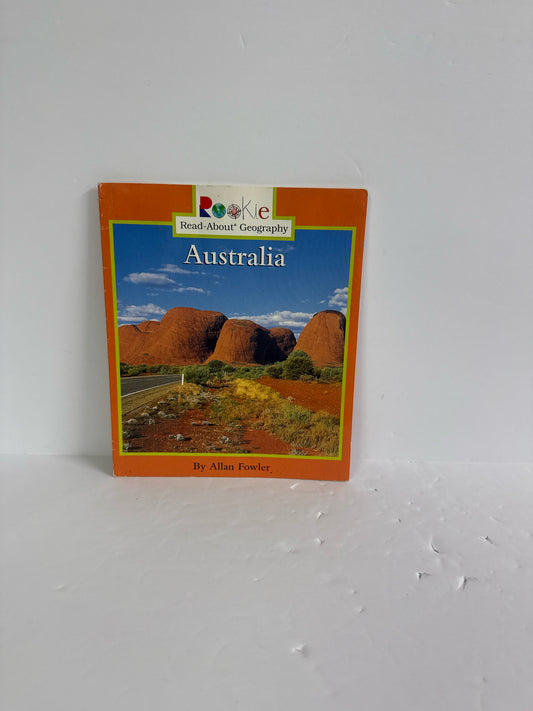 Australia Allan Fowler Children's Press Paperback Books