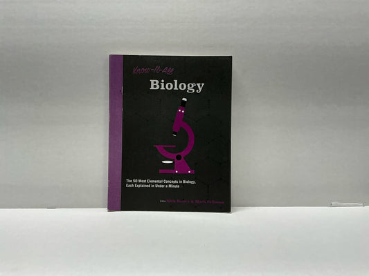 Know-It-All Biology Wellfleet Press Student Book Pre-Owned Science Textbooks