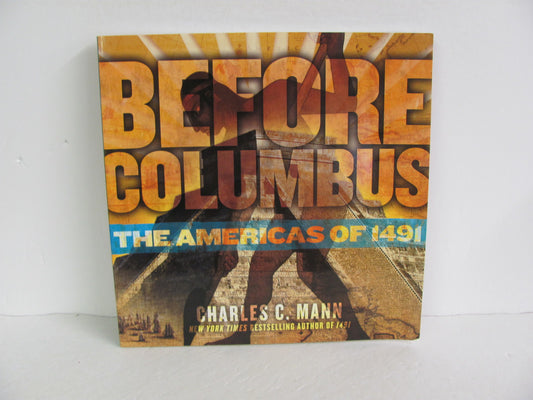 Before Columbus Atheneum Pre-Owned Mann Elementary World History Books