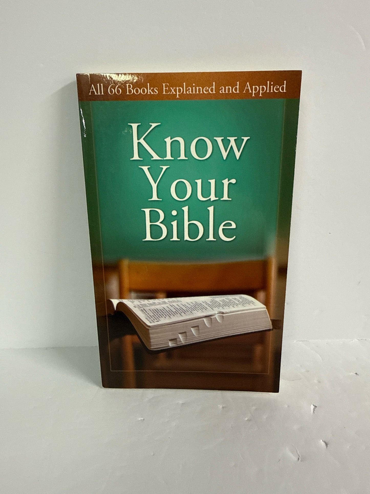 Know Your Bible Barbour Pre-Owned Bible Textbooks