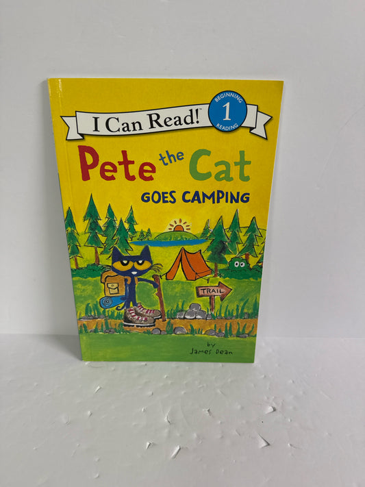 Pete the Cat Goes Camping James Dean Harper Collins Phonics Readers