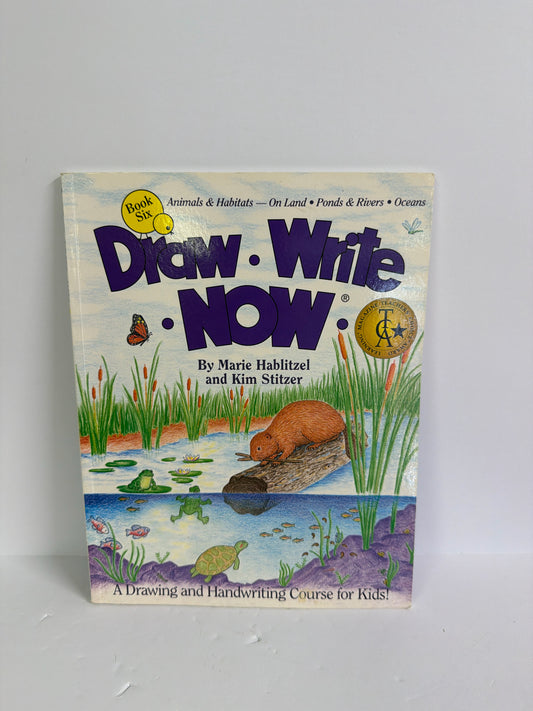 Draw Write Now Barker Creek Student Book Pre-Owned Penmanship Textbooks