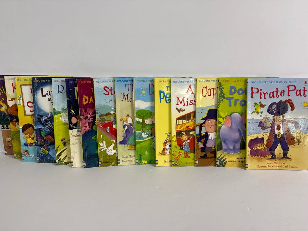 Very First Reading Books Usborne Set  Pre-Owned Elementary Reading Textbooks