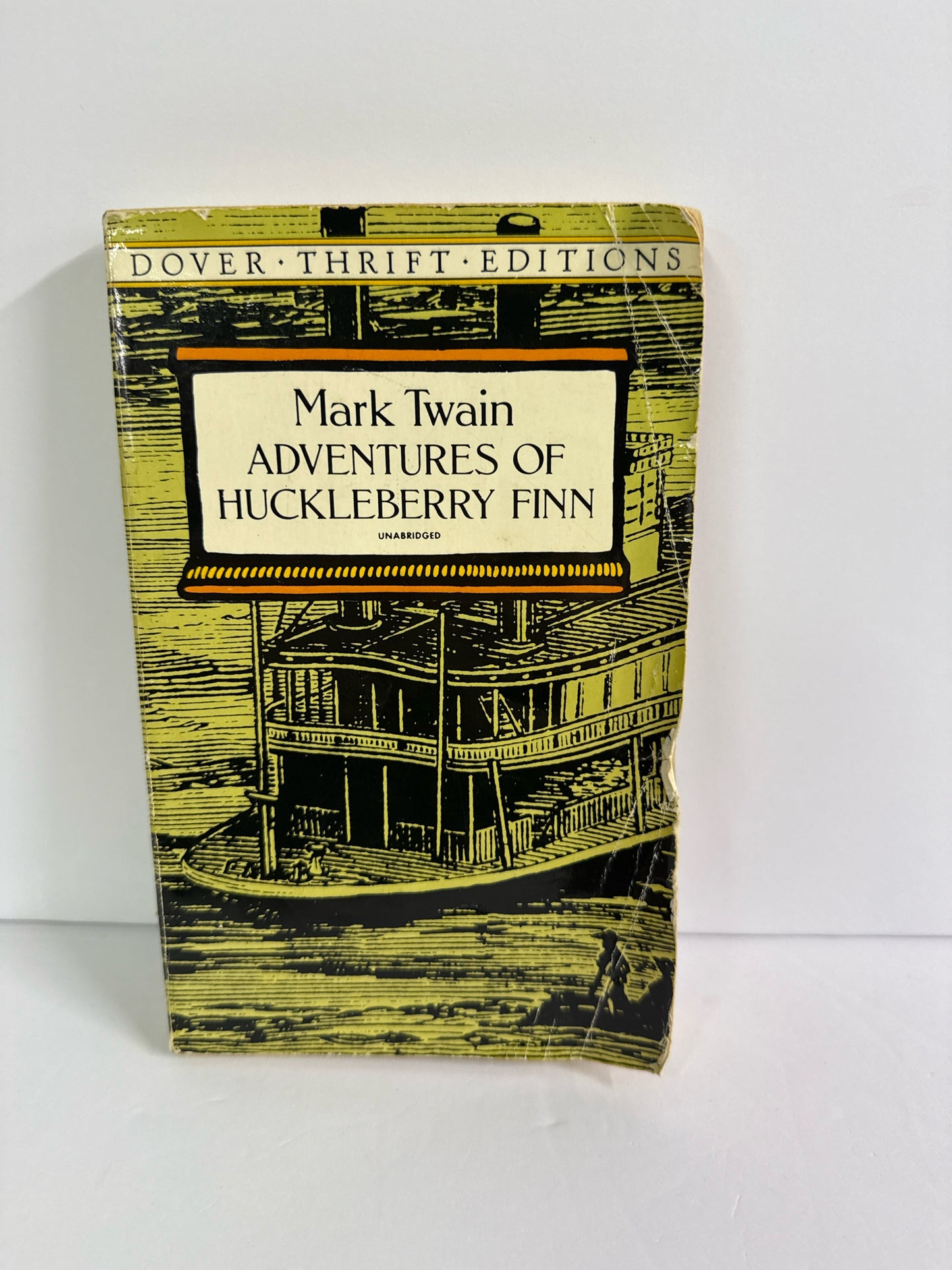Adventures of Huckleberry Finn Dover Thrift Pre-Owned Mark Twain Fiction Books