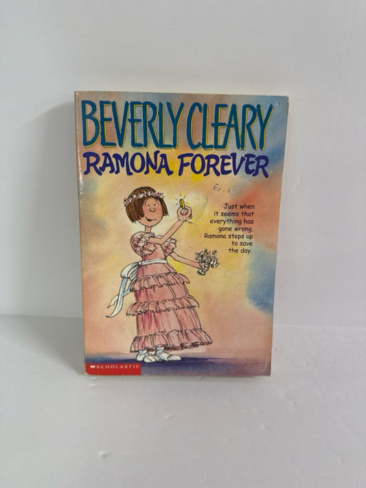 Ramona Forever Beverly Cleary Scholastic Juvenile Books