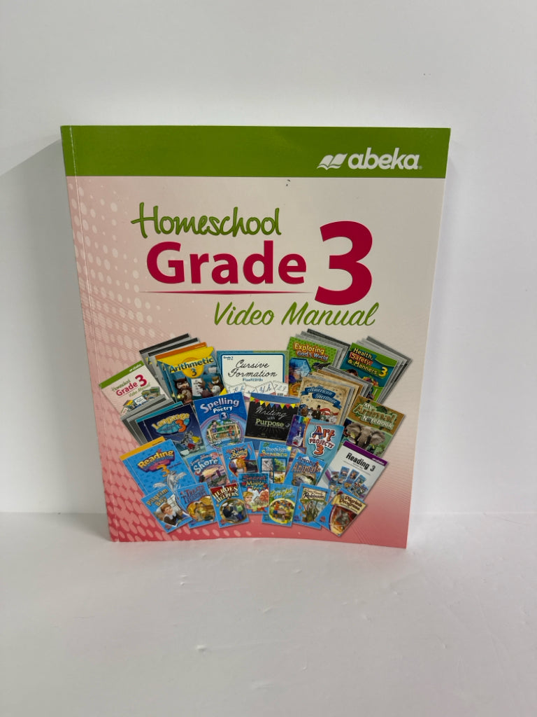 Homeschool Grade 3 Abeka Video Manual- Pre-Owned 3rd Grade Educator Resources