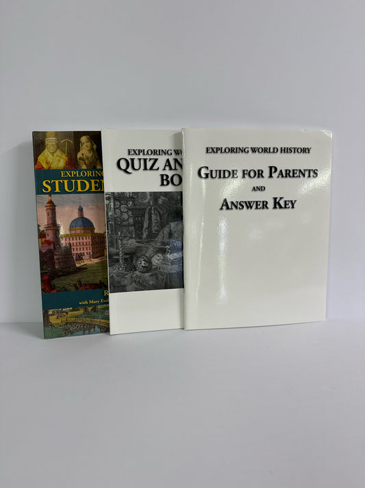 Exploring World History Notgrass Student Review Pack History Textbooks
