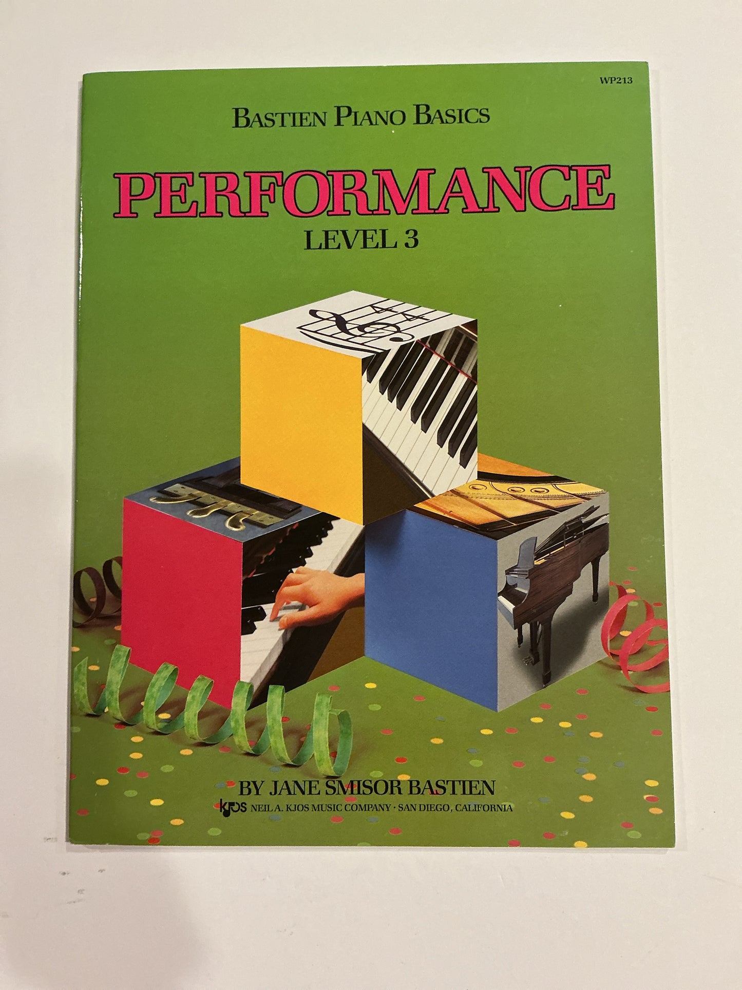 Bastien Piano Basics Kjos Student Book Pre-Owned Music Education Books