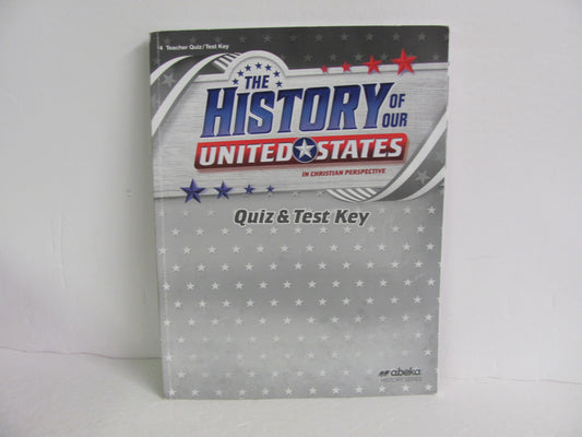 The History of Our United States Abeka 4th Grade History Textbooks