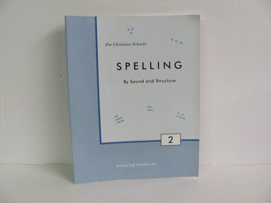 Spelling 2 Rod & Staff Student Book Pre-Owned Spelling/Vocabulary Books