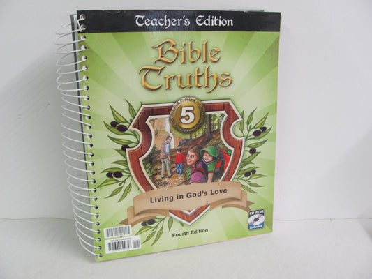 Bible Truths 1 BJU Press Teacher Edition  Pre-Owned 5th Grade Bible Textbooks